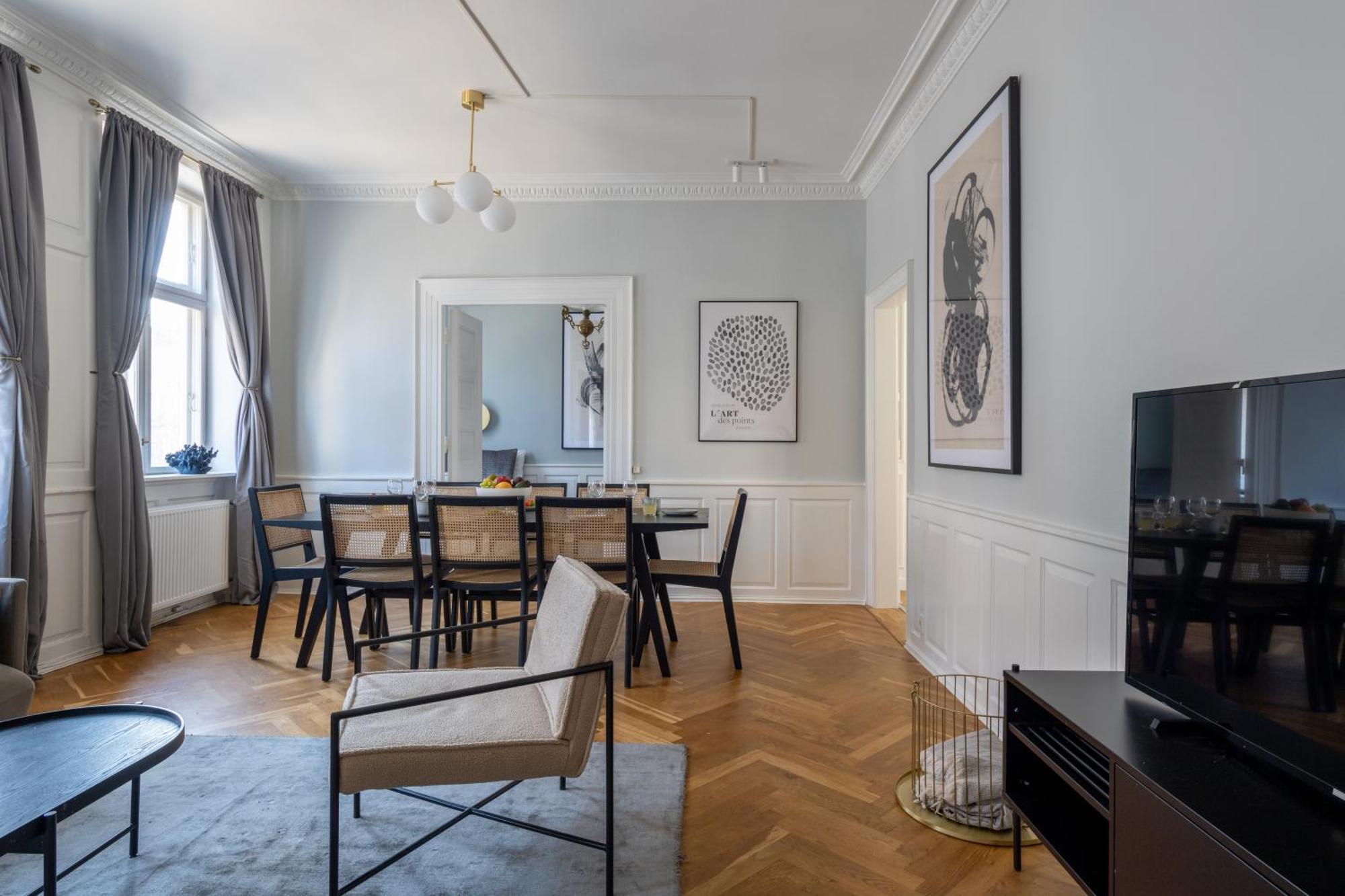 Large Apartment With Canal View In Central Cph City Копенгаген Екстер'єр фото